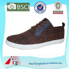 factory OEM canvas cheap men shoes